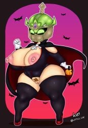 1girls alt bat bats big_breasts big_thighs boob_window breasts breasts_out busty chibi chibi_style curvy curvy_figure female female_only half-dressed halloween halloween_costume huge_breasts huge_thighs large_breasts little_cat mask masked_female massive_breasts oc original_character plump_thighs pussy_showing rule_63 stockings thick_thighs thighhighs thighs thunder_thighs vampire vampire_costume