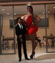 1boy 1boy1girl 1girls 3d ass ass_bigger_than_head big_ass big_breasts big_thighs breasts breasts_bigger_than_head bust busty chest child_bearing_hips curvaceous curvy curvy_figure endlessrain0110 enormous_ass enormous_breasts enormous_thighs fat_ass female firm_ass giant_ass giant_breasts giantess gigantic_ass gigantic_breasts gigantic_thighs hips huge_ass huge_breasts hyper_ass hyper_breasts hyper_thighs large_ass large_breasts legs macro macro_ass macro_breasts macro_female macro_thighs male male/female massive_ass massive_breasts massive_thighs mature mature_female mila_(endlessrain0110) original original_character original_characters shorter_male slim_waist straight tall tall_female taller_female thick thick_ass thick_hips thick_legs thick_thighs thighs thighs_bigger_than_head voluptuous voluptuous_female waist wide_ass wide_hips wide_thighs