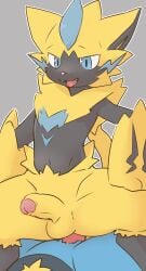 2021 anal anal_sex anthro anthro_on_anthro anthro_penetrated anthro_penetrating anthro_penetrating_anthro balls biped black_body black_fur blue_body blue_eyes blue_fur blue_whiskers canid canine cheek_tuft digital_drawing_(artwork) digital_media_(artwork) duo erection faceless_anthro faceless_character faceless_male facial_tuft fangs felid feline fingers foreskin fur generation_4_pokemon generation_7_pokemon genitals glans glistening glistening_eyes grey_background hand_on_leg hand_on_own_leg hand_on_own_thigh hand_on_thigh hi_res humanoid_genitalia humanoid_penis legendary_pokemon lucario male male/male male_anthro male_penetrated male_penetrating male_penetrating_male mammal multicolored_body multicolored_fur nintendo nude nude_anthro nude_male open_mouth outline partially_retracted_foreskin penetration penile penile_penetration penis penis_in_ass pink_glans pink_penis pokemon pokemon_(species) pu_sukebe sex simple_background solo_focus spread_legs spreading tail teeth tongue tongue_out tuft whiskers white_nose white_outline yellow_balls yellow_body yellow_fur yellow_penis yellow_tail zeraora