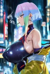 1girls ai_generated big_ass big_breasts big_thighs breasts breasts_bigger_than_head cd_projekt_red curvaceous curvy curvy_figure cyberpunk cyberpunk:_edgerunners cyberpunk_2077 digital_media_(artwork) female henrik_n hips hourglass_figure huge_ass huge_breasts huge_thighs large_ass large_breasts large_thighs legs light-skinned_female light_skin lucyna_kushinada mature mature_female slim_waist thick thick_hips thick_legs thick_thighs thighs voluptuous waist wide_hips wide_thighs