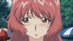 1boy 1girls animated aniyome_wa_ijippari bare_arms bare_chest bare_legs bare_midriff bare_shoulders bare_thighs big_breasts bikini bikini_bottom bikini_top blush breasts brown_hair busty cleavage cleft_of_venus coworkers curvaceous curvaceous_body curvaceous_female curvaceous_figure curves curvy curvy_body curvy_female curvy_figure curvy_hips embarrassed embarrassed_female erect_nipples erect_nipples_under_bikini erect_nipples_under_clothes female female_focus front_view hentai hentai_series hips hourglass_figure inner_sideboob katsuragi_tsutomu large_breasts long_hair lover-in-law male male/female micro_bikini ponytail red_hair short_hair sideboob skimpy skimpy_bikini straight straight_hair tagme takama_kozue thick_thighs thighs wide_hips