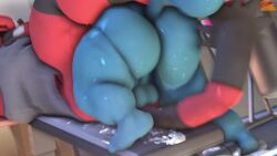 3_toes animated backsack balls big_butt bulge cum cum_inside cum_while_penetrated dragonite ejaculation gay gay_sex incineroar larger_sub locker_room male/male masturbation mating_press moonwulf music musk nipples penis_lick precum sex size_difference sound_effects source_filmmaker_(artwork) squirtle steam tagme thick_thighs underwear video wings