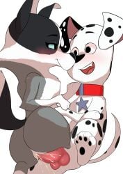 101_dalmatian_street 101_dalmatians absurd_res anatomically_correct anatomically_correct_genitalia anatomically_correct_penis animal_genitalia animal_penis animal_vulva ass black_ears black_nose black_spots blue_sclera bodily_fluids border_collie canid canine canine_genitalia canine_penis canine_vulva canis collie countershade_face countershading cum cum_in_vagina cum_inside dalmatian disney distractingdizzy domestic_dog duo dylan_(101_dalmatians) facial_tuft female feral floppy_ears fur genital_fluids genitals grey_body grey_fur herding_dog heterochromatic_ears hi_res male male/female mammal pastoral_dog penetration penile penile_penetration penis penis_in_vagina pink_inner_ear sheepdog spots summer_(101_dalmatians) tuft vaginal_penetration white_body white_fur white_spots