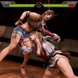 breasts julia_chang lidia_sobieska ryona tekken tekken_8 wafl4k