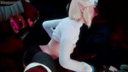 3d anal animated bloggameh blowjob bokoblin bouncing_breasts bulge gangbang monster nipples princess_zelda tagme the_legend_of_zelda vaginal_penetration video zelda_(breath_of_the_wild)