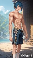 1boy abs accessory ahe_gao ahegao_face ai_generated balls biceps big_balls big_cock big_penis blue_hair blush cum cum_drip cum_dripping cum_dripping_from_penis cum_load cum_on_abs cum_on_body cum_on_muscles cum_on_self cumming cumming_on_self cumshot drool drool_on_face drooling ejaculating ejaculating_cum ejaculation erection excessive_cum fapping feeling_pleasured genshin_impact honkai_(series) horny horny_face horny_male huge_balls huge_cock jerking_off jerkingoff large_pectorals liyue lying_on_back male male_focus male_masturbation male_nipples male_only masturbate masturbation muscle_veins muscles muscular muscular_arms muscular_body muscular_legs muscular_thighs naked naked_male nipples nude nude_male one-handed_masturbation open_legs open_mouth orgasm orgasm_face pecs penis pleasure pleasure_face pleasured pleasured_face purple_eyes ripped_abs room seductive seductive_eyes seductive_look seductive_pose seductive_smile shirtless short_hair shorts sitting sitting_down six_packs smile solo solo_focus solo_male sweating sweaty teenager testicles thighs tongue tongue_out torri1 uncensored uncensored_penis veins veins_on_dick veiny veiny_arms veiny_muscles veiny_penis xingqiu_(genshin_impact) yaoi yellow_eyes