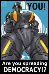 Helldiver (Helldivers) Rule 34 Image
