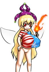 1girls bimbo blonde_hair bottomless breasts cartoony clothed clothing female female_only gigantic_breasts huge_breasts hyper_breasts large_breasts long_hair partially_clothed pussy red_eyes shortstack skeleton- skeleton_(artist) solo tagme