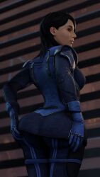ashley williams from mass effect by bluelight