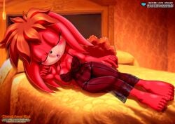 archie_comics barefoot bbmbbf diamond_level feet furry humanoid_feet lara-le mobian_(species) mobius_unleashed palcomix pietros_secret_club sega sleeping soles sonic_(series) toes