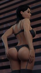 ashley williams from mass effect by bluelight