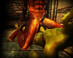 2boys 3d abs anal anal_sex argonian argonian_male balls ballsack cornholing cowgirl_position cum cum_drip foreskin garry's_mod gay gay_sex green_skin humanoid humanoid_penis intact interspecies male male/male male_nipples male_on_male male_only male_penetrating_male muscular_male nude_male oblivion orc orc_male partially_retracted_foreskin red_skin scaly_skin scrotum smooth_skinned_male sodomy testicles the_elder_scrolls tusks uncut yaoi