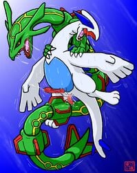 avian dragon_soul_e furry lugia nintendo pokemon pokemon_(species) pokemon_focus rayquaza