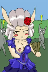 breasts clothing drawn_to_life mayor_rose raposa tagme white_hair