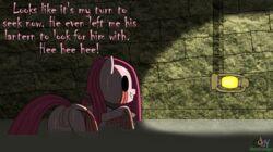 1girls anus ass blood chains collar creepy crossover equine female friendship_is_magic lantern mammal my_little_pony oddy_mcstrange pinkamena_(mlp) pinkie_pie pinkie_pie_(mlp) pussy scar straight_hair undead water wet