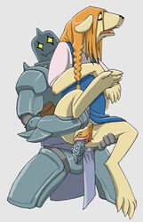 alphonse_elric armor carrying clothes color female fullmetal_alchemist hair insertion long_hair male nina_tucker orange_hair penis sex straight tagme vaginal_insertion vaginal_penetration vulva