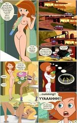 ann_possible comic disney disney_channel female female_only gagala human innie_pussy kim_possible kimberly_ann_possible multiple_females multiple_girls nipples oh,_betty! page_10 straight_hair vivian_porter