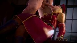 1boy 1girls 3d 3d_animation animated blonde_female blonde_hair blowjob clothed_female_nude_male crossed_legs fellatio female final_fantasy final_fantasy_vii final_fantasy_vii_remake initial_a light-skinned_female longer_than_30_seconds masked_male milf no_sound office oral oral_sex sex shinra_commander short_video shorter_than_one_minute straight straight_sex sucking sucking_penis tagme video