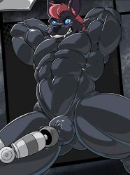 absurd_res anthro bdsm canid canine canis garjon_moon-hunter hi_res hypnosis latex male mammal mind_control monkeymuku mythological_canine mythological_creature mythology null_bulge toy werecanid werecanine werecreature werewolf wolf