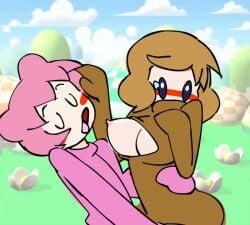 1boy 1girls 2016 2d 2d_animation animated animation blush breast_sucking breasts brown_hair closed_eyes cumby_(minus8) digital_media duo female femboy gijinka hand_on_back humanized humanoid kirby kirby_(series) kirby_boy loop male minus8 mp4 music nintendo nipples no_mouth one_eye_closed pink_hair short_playtime shorter_than_30_seconds sound straight sucking sucking_nipples tagme tears video waddle_dee