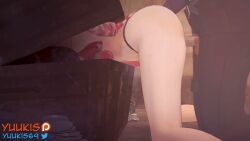 1boy 1girls 3d ahe_gao animated ass cum_in_pussy doggy_style female_orgasm female_prey femsub fern_(sousou_no_frieren) fingerless_gloves gloves maledom mimic mimic_chest monster nakadashi pubic_tattoo rolling_eyes sex sex_from_behind sound sound_effects sousou_no_frieren stuck taken_from_behind tattoo tentacle tongue video voice voice_acted vore womb_tattoo yuukis