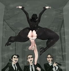 1futa 3girls agent_smith anus anus_focus anus_hair anus_outline background balls big_ass big_balls big_butt big_cheeks big_cock big_penis big_thighs black_boots black_hair black_latex boots clothed_female dickgirl female fighting_pose foreskin futa futa_focus futa_sans_pussy futanari glasses hairless_ass hairless_balls heel_boots heels huge_cock human inminent_anal inminent_blowjob inminent_rape inminent_sex jumping kicking latex latex_armwear latex_bodysuit latex_boots latex_clothing latex_legwear latex_suit latex_thighhighs legs_open light_skin long_penis lucumano minimalist_background open_legs partially_retracted_foreskin penis pose ripped_clothing ripped_pants rule_63 sagging_balls saggy_balls scrotum shiny_ass short_hair suit sweat sweatdrop sweaty_body sweaty_butt the_matrix tongue_out trinity_(the_matrix) vapor_clouds white_skin wide_hips wide_thighs