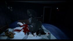 3d bed bedroom_sex cryptiacurves five_nights_at_freddy's fnaf4_house fredina's_nightclub futanari sex tagme type_0 type_0_(fn:rearousal) video vrchat