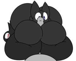 anonymous_male bat batt_the_bat big_ass big_breasts collaborative_hot_dogging collaborative_paizuri cyandrive98 heart_(cyandrive98) milf mother_and_daughter old_art young_adult