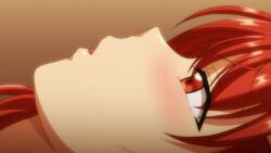 10s 1boy 1girls 2019 after_vaginal animated blush bunnywalker cleaning_fellatio cleanup_fellatio cum cum_in_mouth cumdrip fat_man fat_ugly_man fellatio female gif male medium_hair mind_control obata_yui on_back open_mouth pussy_to_mouth rape red_eyes red_hair reverse_fellatio saimin_seishidou saliva saliva_trail t-rex_(animation_studio) tanaka_hajime_(saimin_seishidou) ugly_bastard