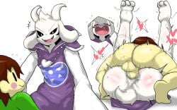 asriel dreemurr from undertale by enigi09