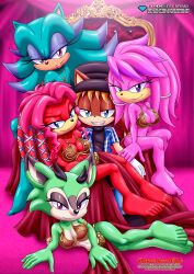 archie_comics barefoot bbmbbf breezie_the_hedgehog breezie_the_hedgehog_(archie) cassia_the_pronghorn diamond_level fan_character feet furry humanoid_feet julie-su lien-da mobius_unleashed naked nipples nude palcomix pietros_secret_club sega soles sonic_(series) sonic_the_hedgehog_(archie) sonic_the_hedgehog_(series) toes