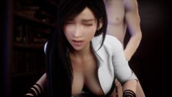 2160p 3840x2160 3d 4k animated black_hair breasts doggy_style doggystyle female final_fantasy final_fantasy_vii final_fantasy_vii_remake highres juicyneko light-skinned_female light-skinned_male long_hair male moaning moaning_in_pleasure mp4 sex sound square_enix tifa_lockhart video