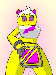 1girls balloon bottomless geometry_dash robot robot_girl trianna_(yellolight) yellolight