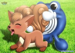 balls bbmbbf blush closed_eyes female feral male male/female nintendo open_mouth palcomix penis pokemon pokemon_(species) pokemon_only pokepornlive poliwhirl sex tongue tongue_out vaginal_penetration vaginal_sex vulpix