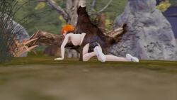 1animal 1girls 3d animated ass balls ben_10 bestiality cum cum_on_face doggy_style female feral_on_female from_behind fucked_from_behind gwen_tennyson knot licking licking_balls male masturbation mp4 no_sound orange_hair pussy tagme video webm zoophilia