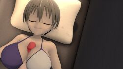 3d animated bikini large_breasts no_sound novice_artist paizuri sfm source_filmmaker tagme uzaki-chan_wa_asobitai! uzaki_hana video