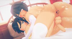 3d anal anal_sex balls_touching buttplug femboy gay genshin_impact koikatsu male penis rotten_bastard venti_(genshin_impact) video_at_source xingqiu_(genshin_impact) yaoi