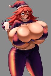 amira_(cdsinful) gipehtyboon huge_ass huge_breasts hyper_breasts overflowing_breasts skindentation tagme too_small_clothes yboon