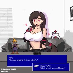 ahe_gao areolae casting_couch el_rincon_de_amber final_fantasy final_fantasy_vii heart huge_breasts large_breasts pov talking_to_viewer tifa_lockhart tongue tongue_out