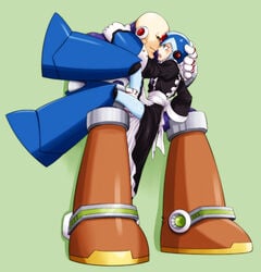 anthro crossdressing humanoid male male_only mega_man mega_man_x multiple_males no_humans non-human non-human_only sigma tagme yaoi