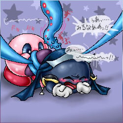 box_xod kirby kirby_(series) kurobedamu male_only meta_knight tentacle tentacle_sex