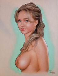 1girls ernie_centofanti female female_only hayden_panettiere human solo tagme