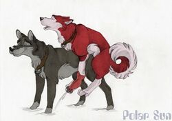 balto balto_(film) cum father_and_son feral feral_on_feral incest knot kodi polar_sun yaoi