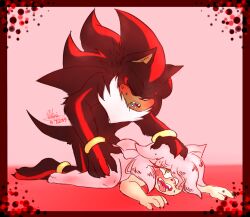 1boy 1girls amy_rose black_fur eulipotyphlan furry green_eyes hedgehog mammal penetration pink_fur red_eyes sega shadow_the_hedgehog shadow_the_werehog sonic_(series)