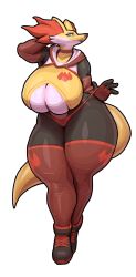 1girls big_ass big_breasts big_butt breasts delphox female furry giant_breasts hips hips_wider_than_shoulders huge_ass huge_breasts huge_butt large_ass large_breasts large_butt massive_breasts patacon pokémon_(species) pokemon solo tagme thick thick_ass thick_hips thick_thighs thigh_gap thighhighs thighs