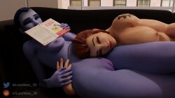 brigitte from overwatch by lunchbox 3d