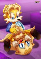 archie_comics bbmbbf furry gold_the_tenrec jacques_d'coolette male mobius_unleashed palcomix sega sonic_(series) tenrec