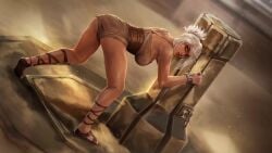 1girls animated blonde_female bottomless bottomless_female cum_inside female female_focus firolian focus league_of_legends male male/female mp4 multiple_outfits nipples no_sound penis pussy rape riven sex slideshow straight time_lapse video