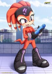 bbmbbf furry mobius_unleashed palcomix sega shade_the_echidna sonic_(series)