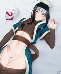 androgynous black_hair blush brown_eyes bun_cover cute_face erection femboy gay gomi-cake hair_bun haku_(naruto) horny lying_on_back male male_only mask mask_removed nail_polish naruto naruto_(classic) naruto_(series) open_mouth pantsu penis penis_out shirt_lift smile solo solo_male tied_hair unmasked voluptuous voluptuous_male wide_hips yaoi